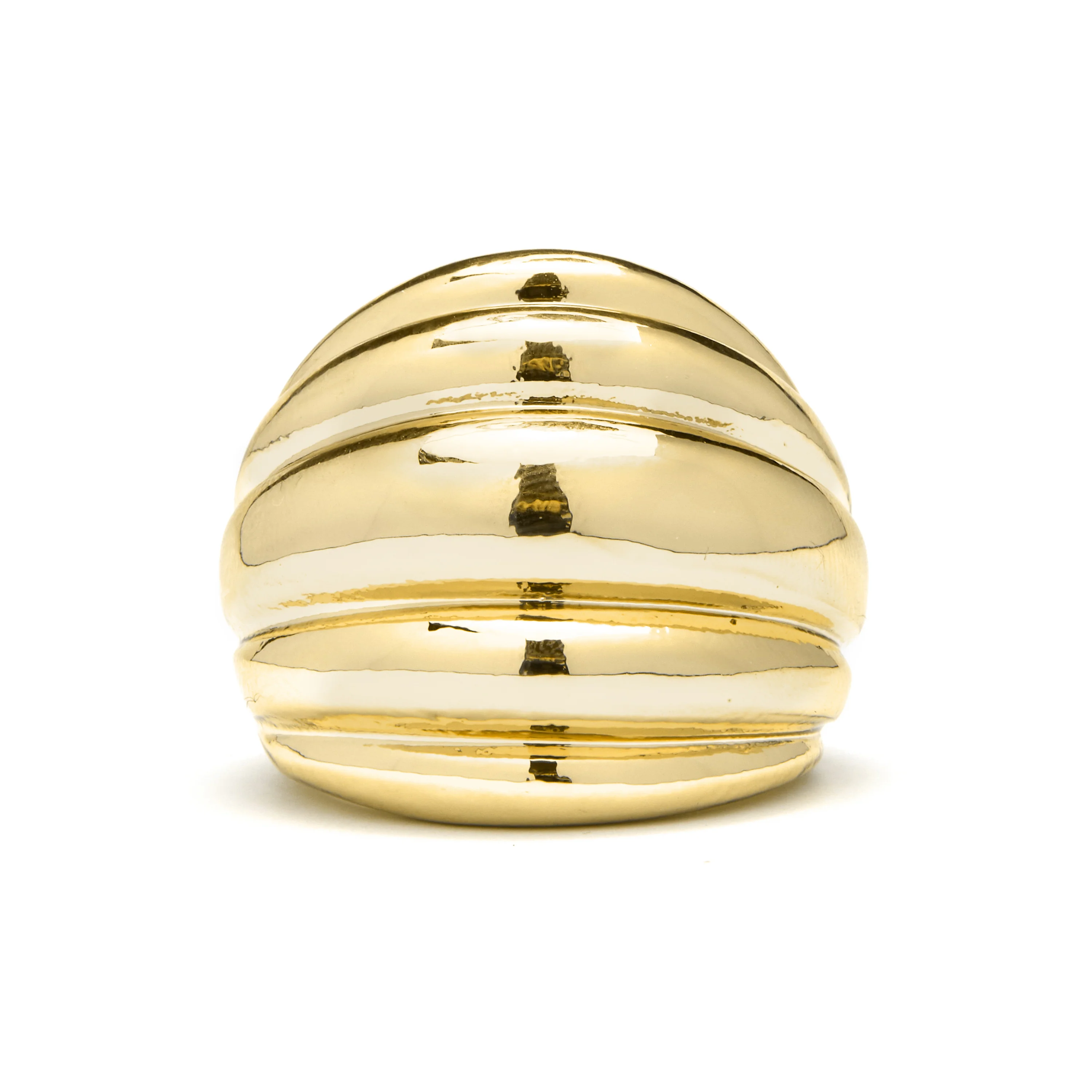 Anillo acabado en oro amarillo 18K - Abalt - Image 4