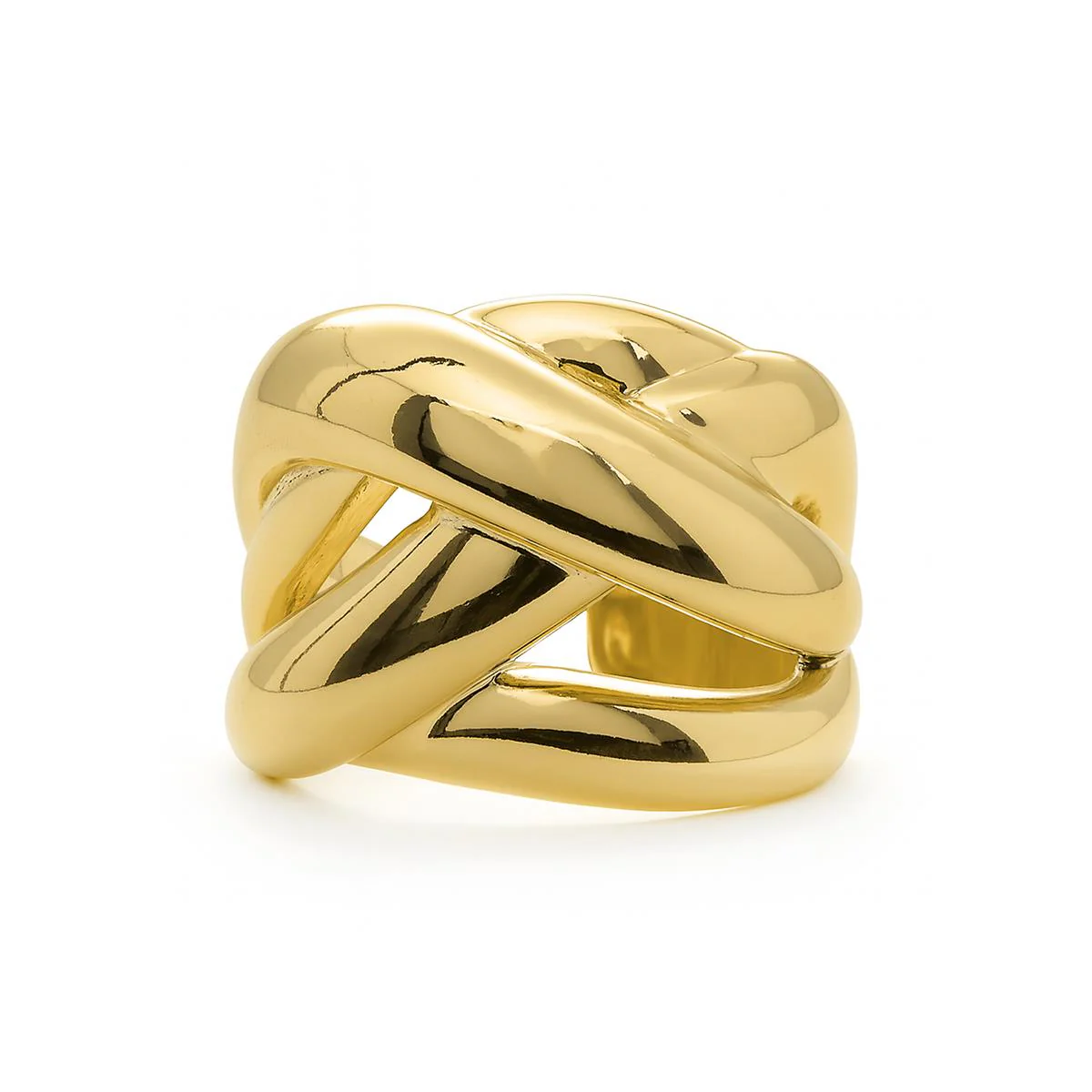 Anillo acabado en oro amarillo 18k - Xolit - Image 3