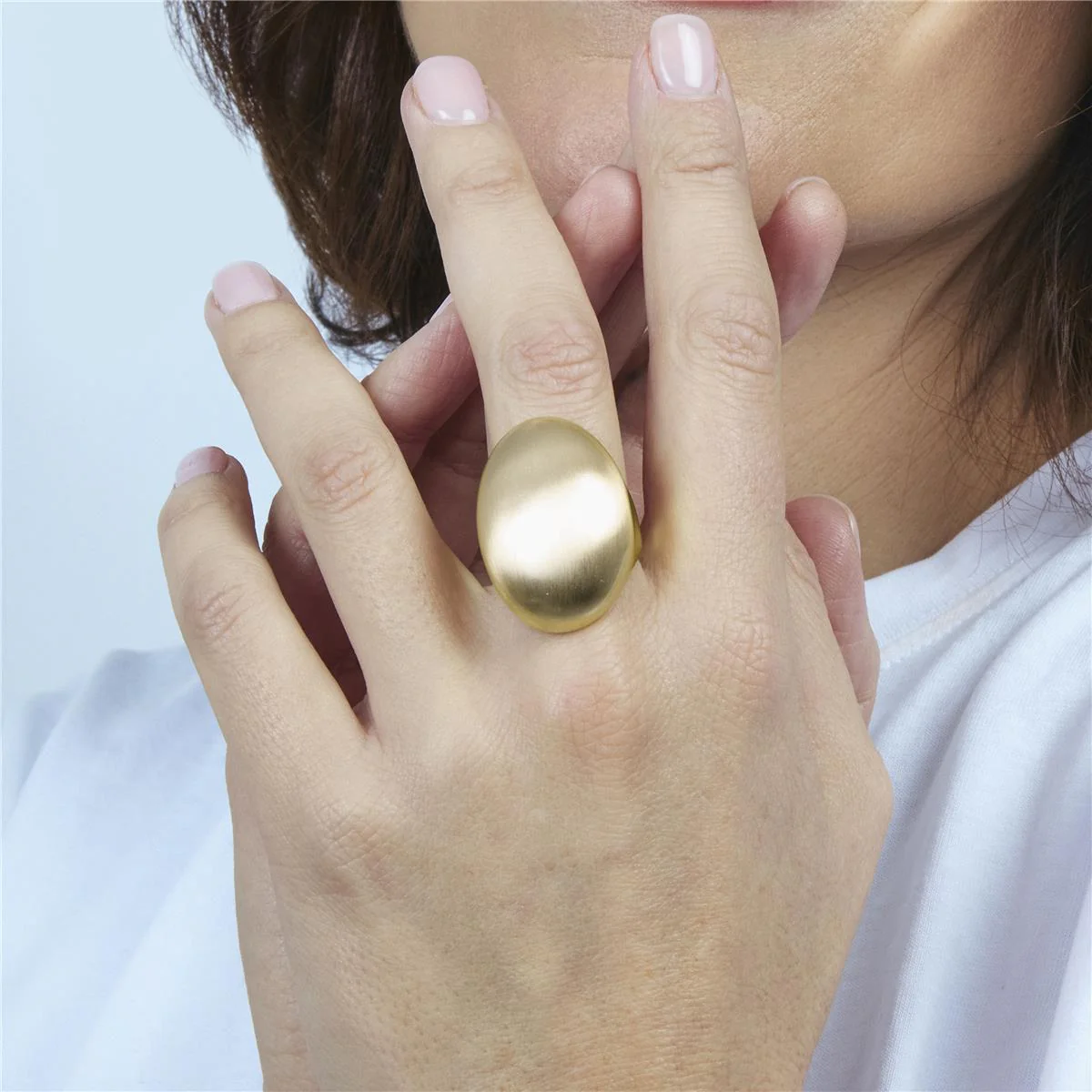 Anillo acabado en oro amarillo de 18k - Hissfu - Image 6