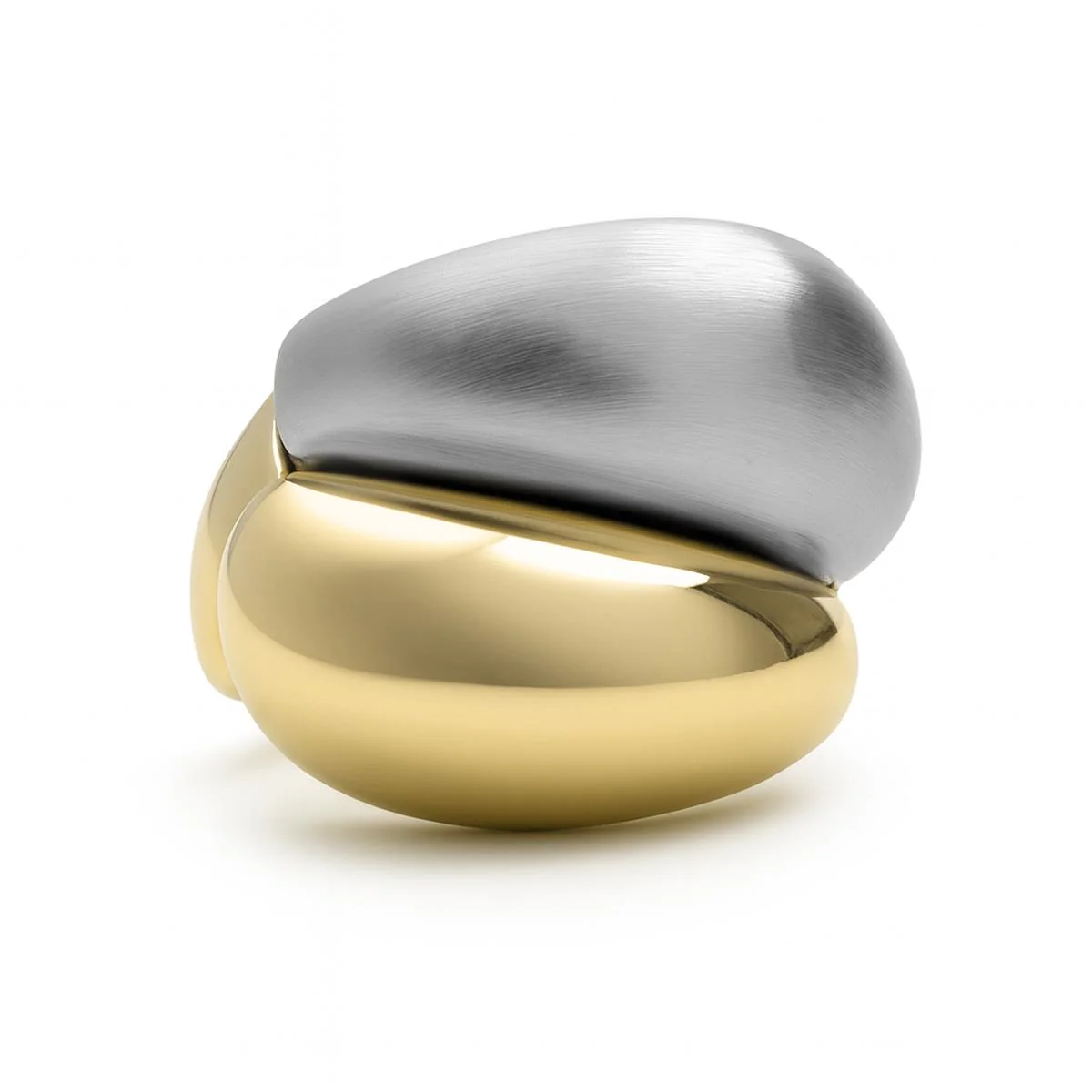 Anillo acabado en oro amarillo de 18k - Oga - Image 5