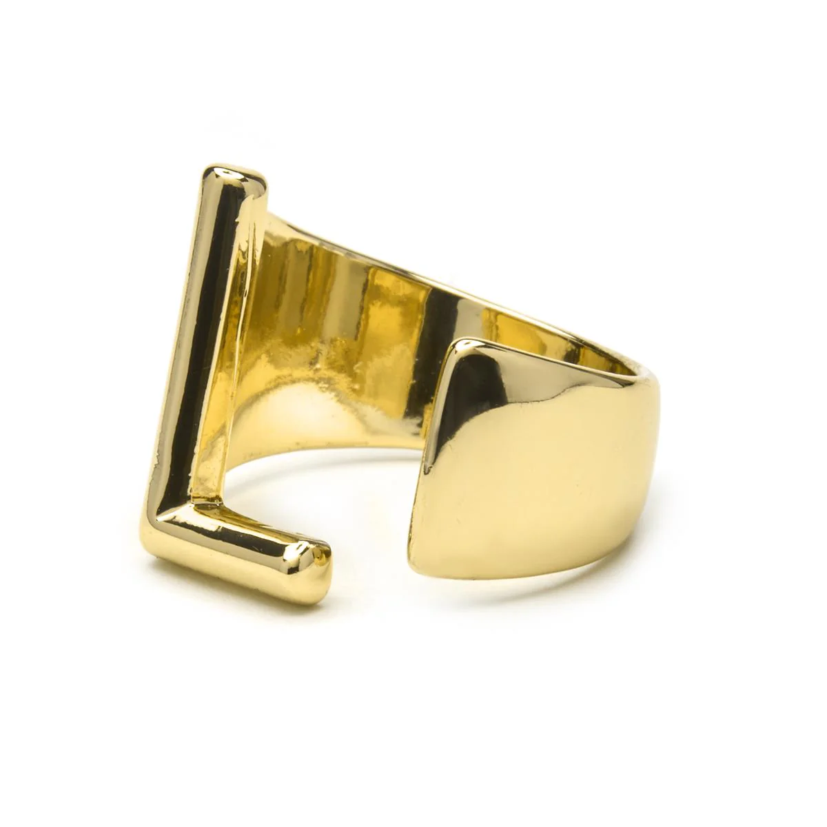 Anillo acabado oro amarillo 18k - Alphabet - Image 5