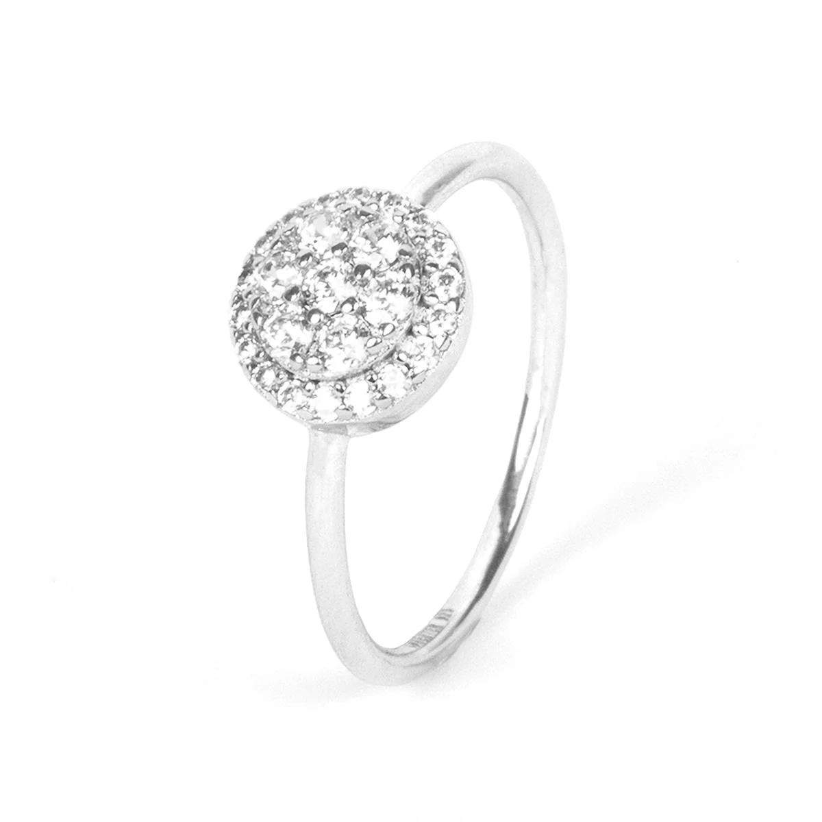 Anillo Ahbu Plata de Ley 925 - Ahbu BLANCO