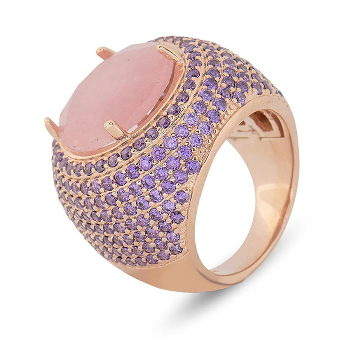 Anillo Albul Plata De Ley 925 - Albul MORADO