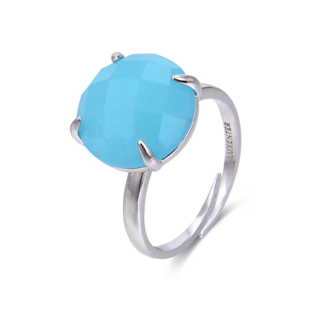 Anillo Alcion Plata De Ley 925 - Alcion AZUL