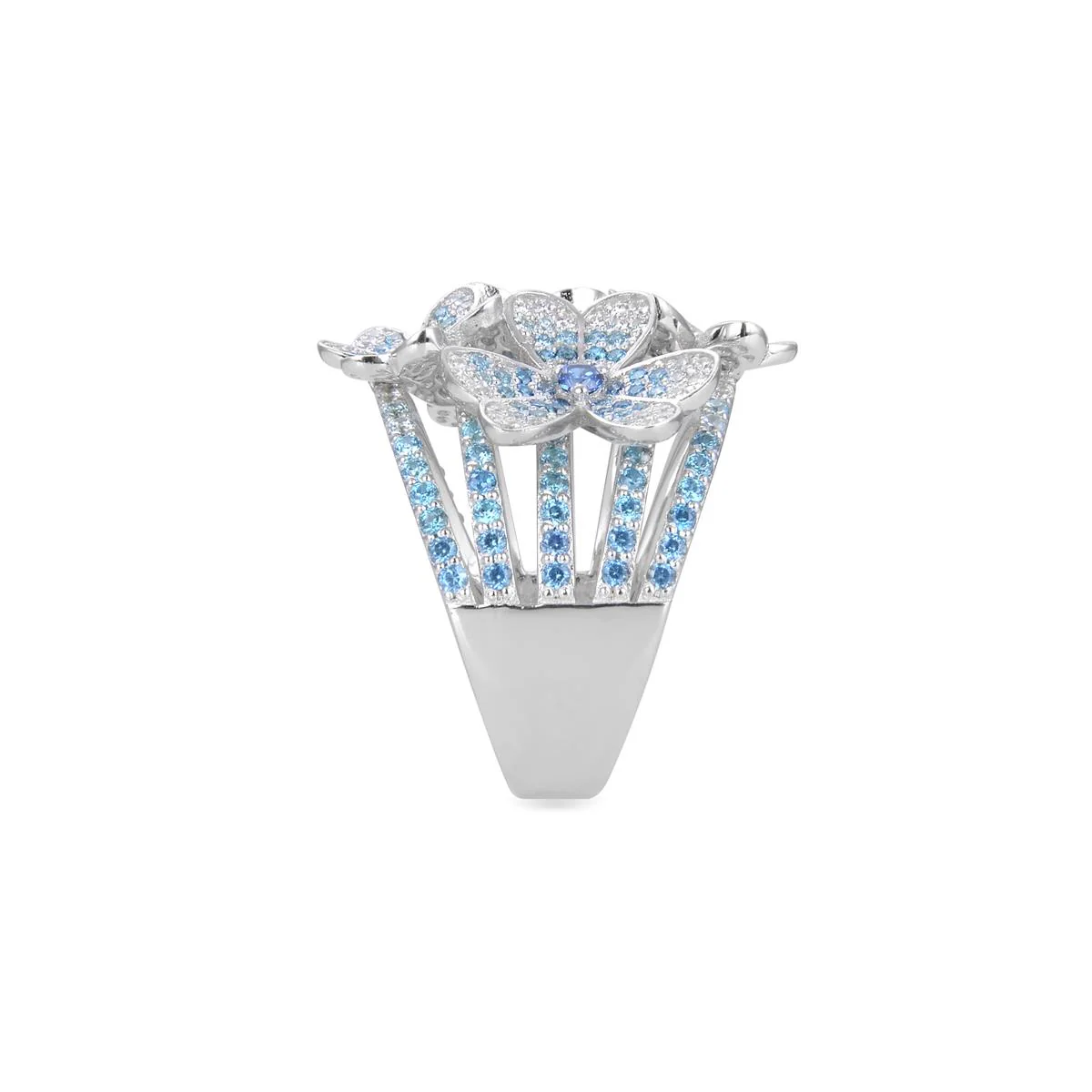 Anillo Ananda Plata De Ley 925 - Ananda AZUL - Image 2