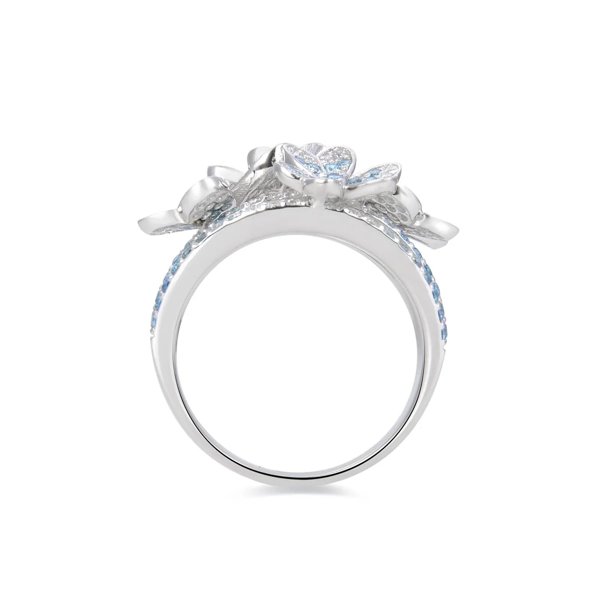 Anillo Ananda Plata De Ley 925 - Ananda AZUL - Image 4