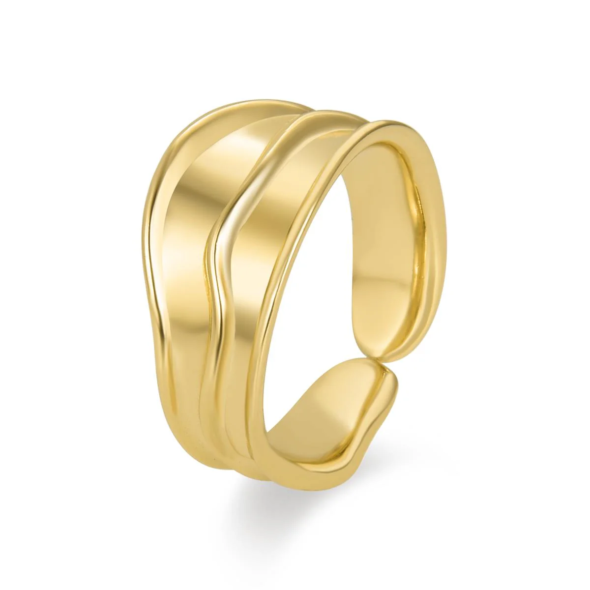 Anillo Anfir Plata De Ley 925 - Anfir AMARILLO