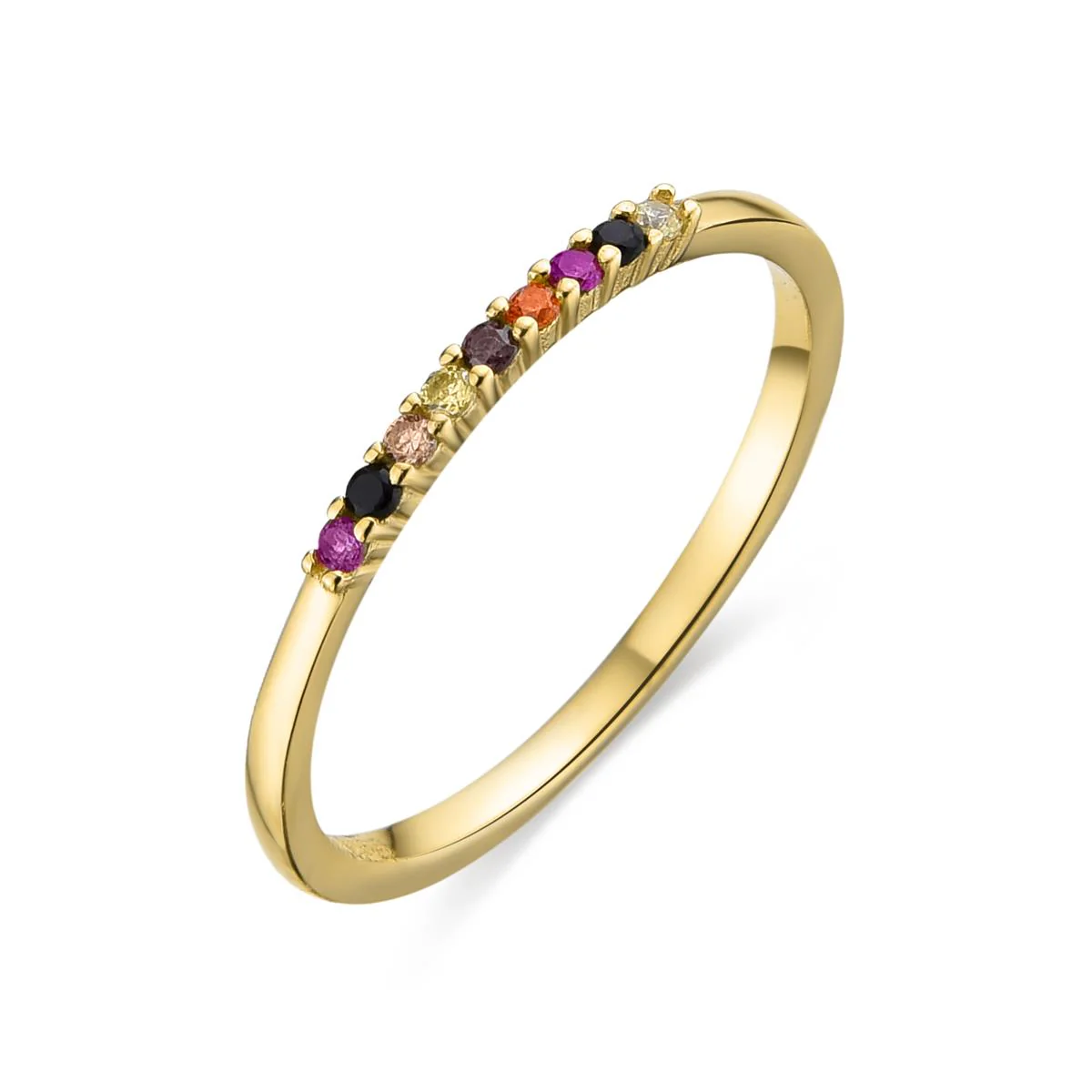 Anillo Anzer Plata de Ley 925 - Anzer MULTICOLOR