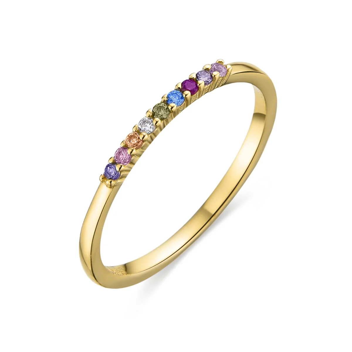 Anillo Anzer Plata de Ley 925 - Anzer MULTICOLOR