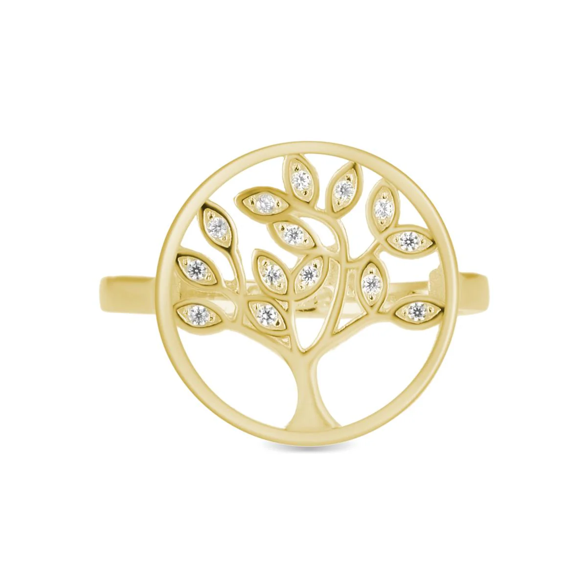 Anillo Arbol Vida Plata De Ley 925 - Arbol Vida BLANCO - Image 3