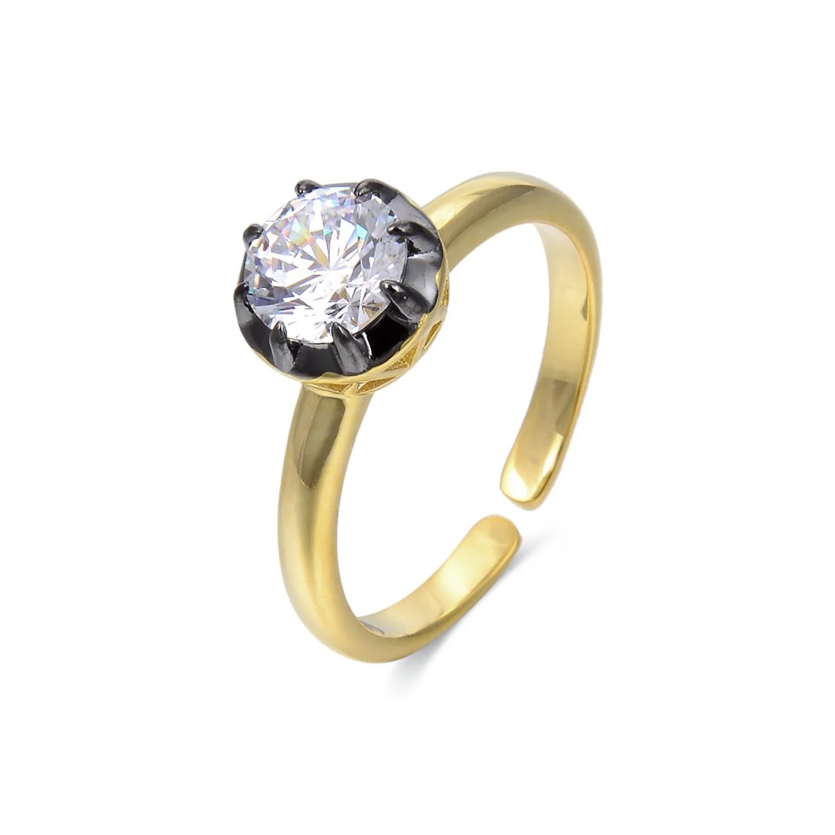 Anillo Argene Plata De Ley 925 - Argene BLANCO