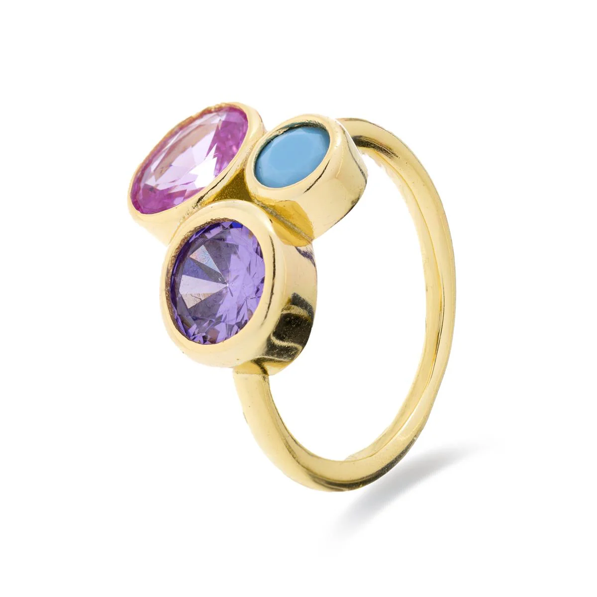 Anillo Arkai Plata de Ley 925 - Arkai MULTICOLOR