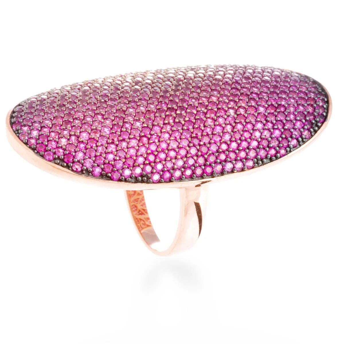 Anillo Aryam Plata De Ley 925 - Aryam ROJO