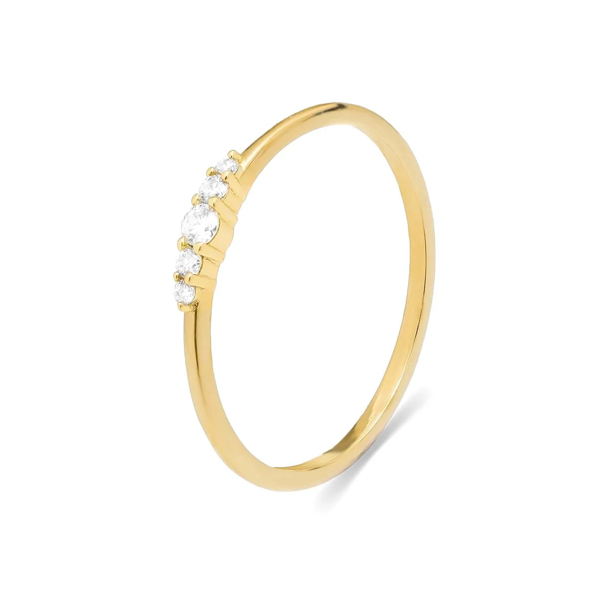 Anillo Asbu Oro de ley 18k - Asbu BLANCO