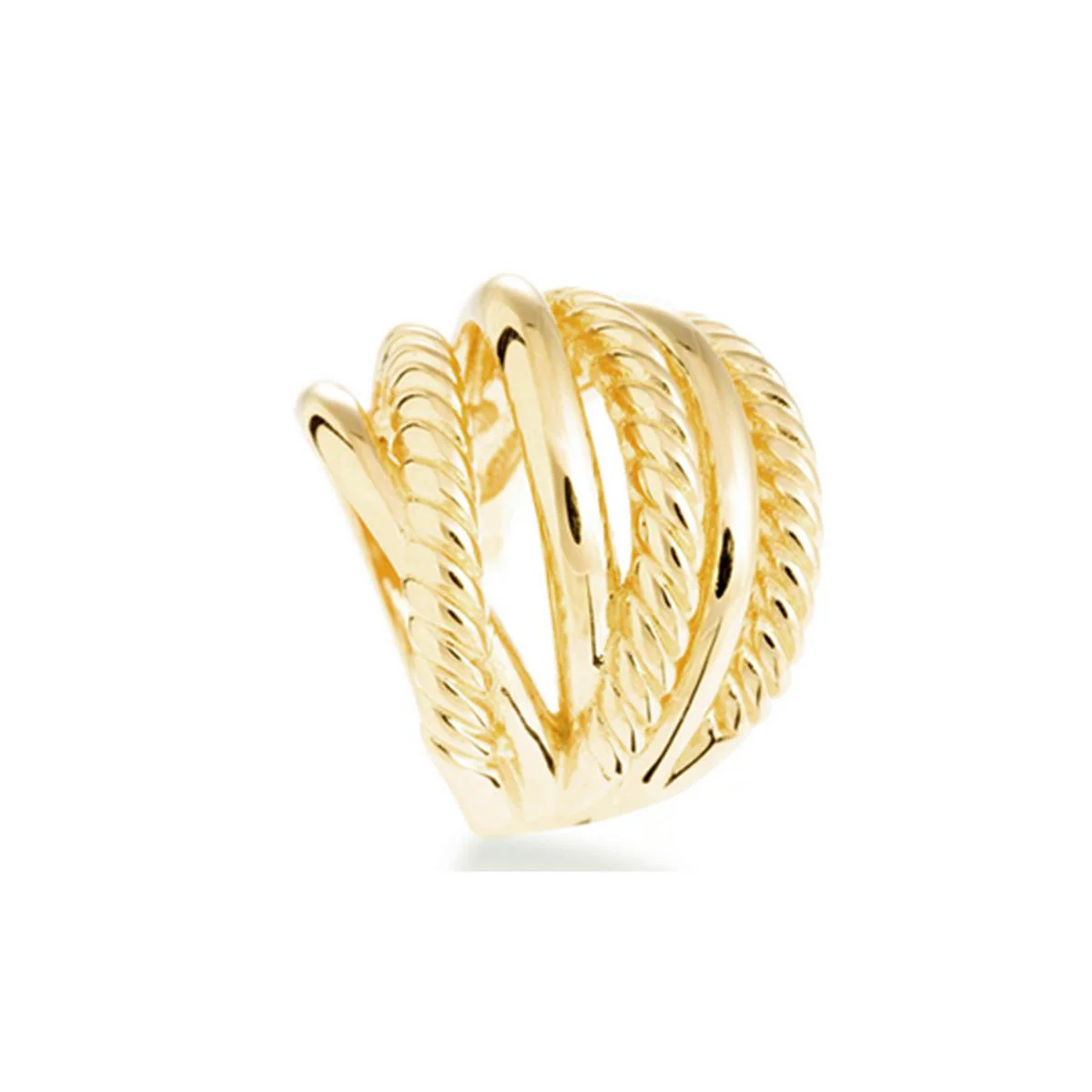 Anillo Ashna Plata De Ley 925 - Ashna AMARILLO