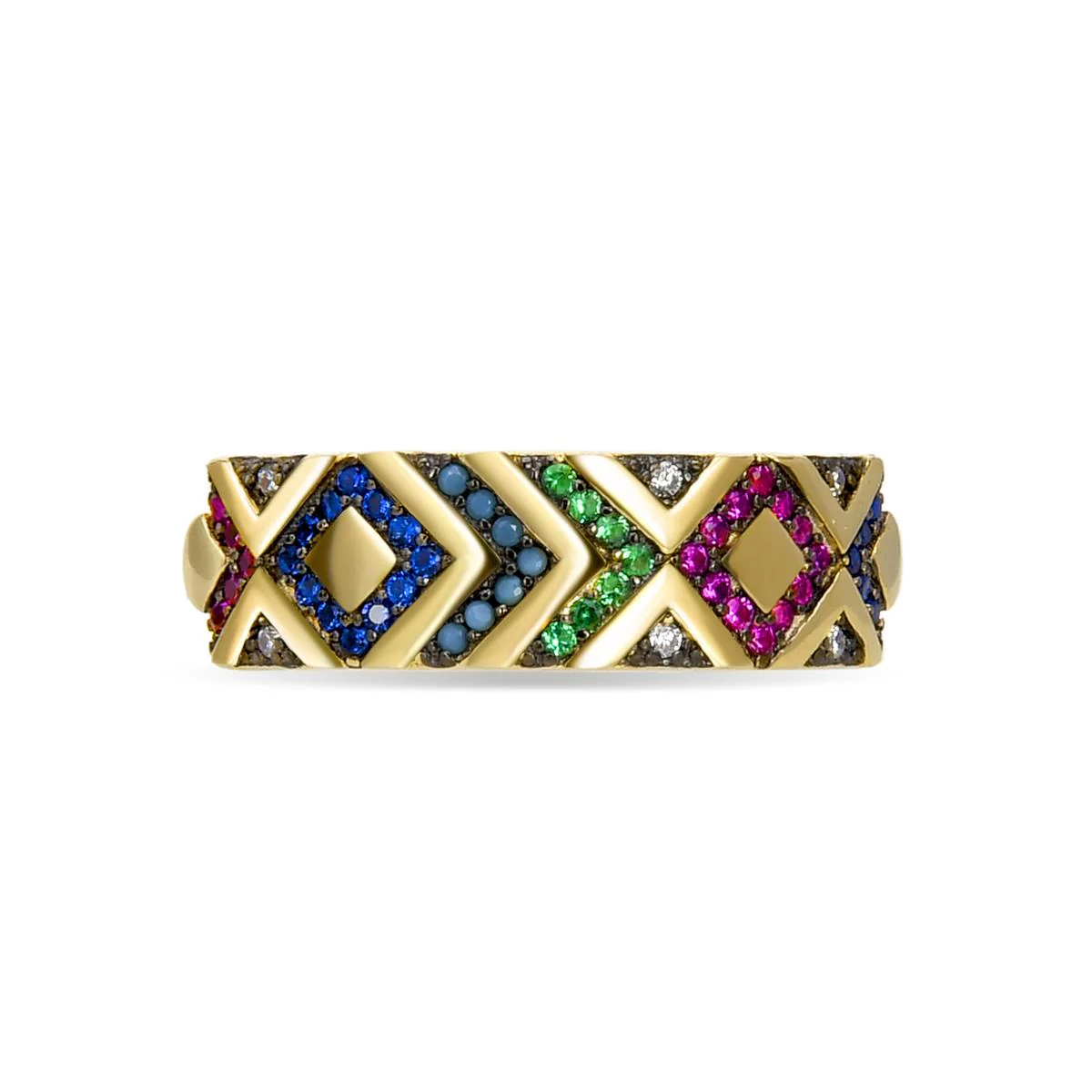 Anillo Ashus Plata De Ley 925 - Ashus MULTICOLOR - Image 3