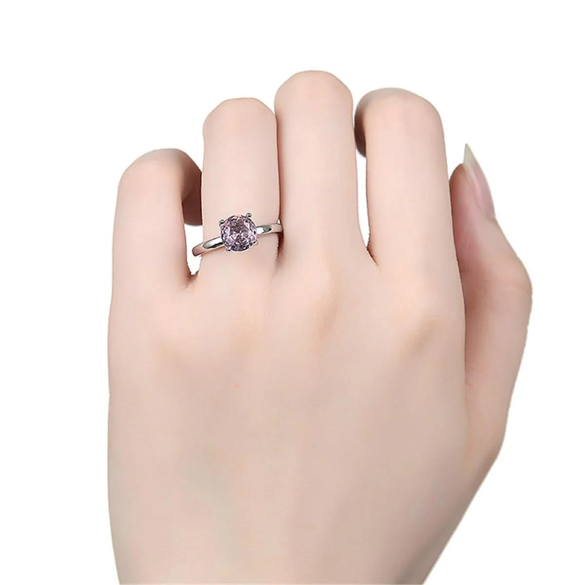 Anillo Astria Plata De Ley 925 - Astria ROSA - Image 2
