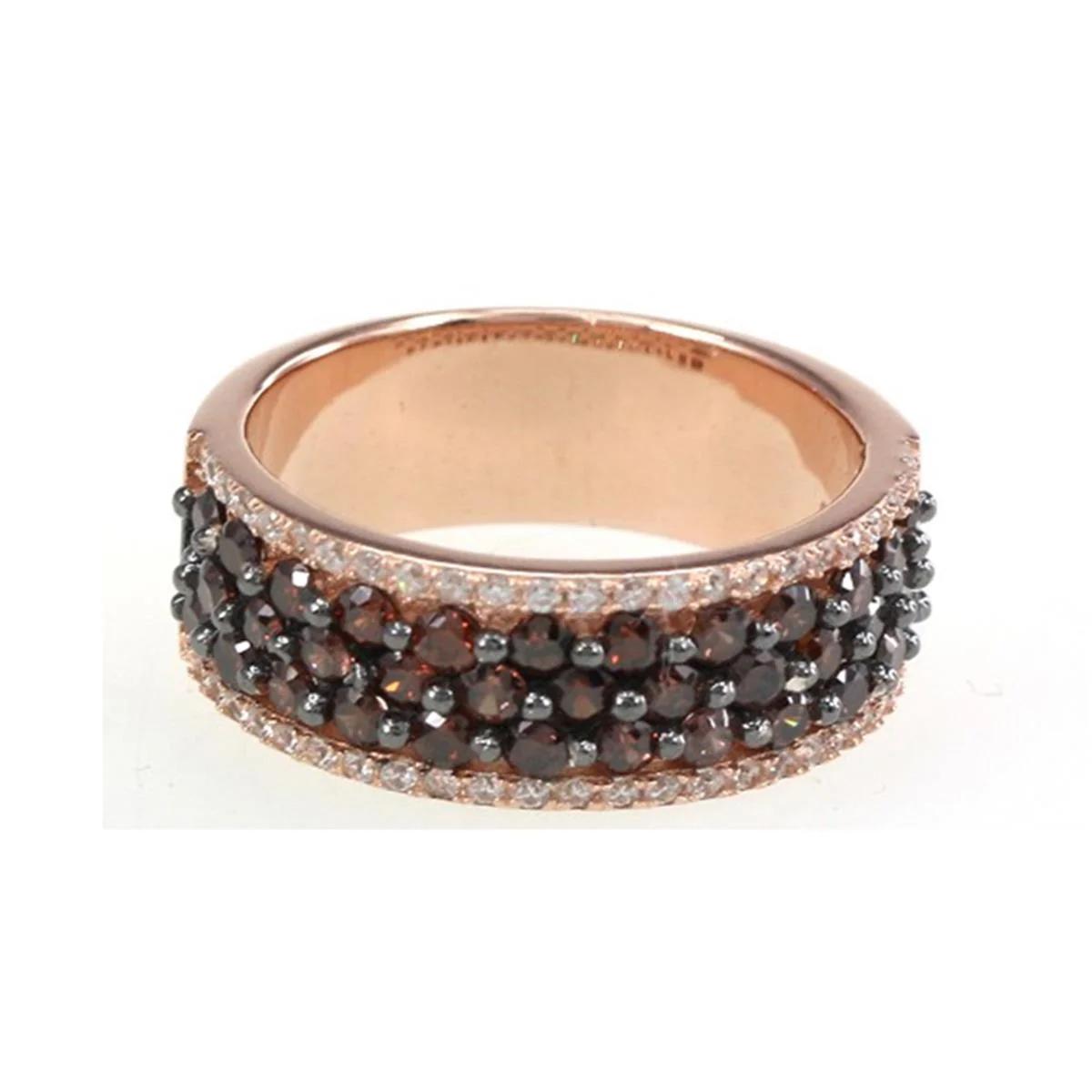 Anillo Bakmi Plata De Ley 925 - Bakmi MARRON