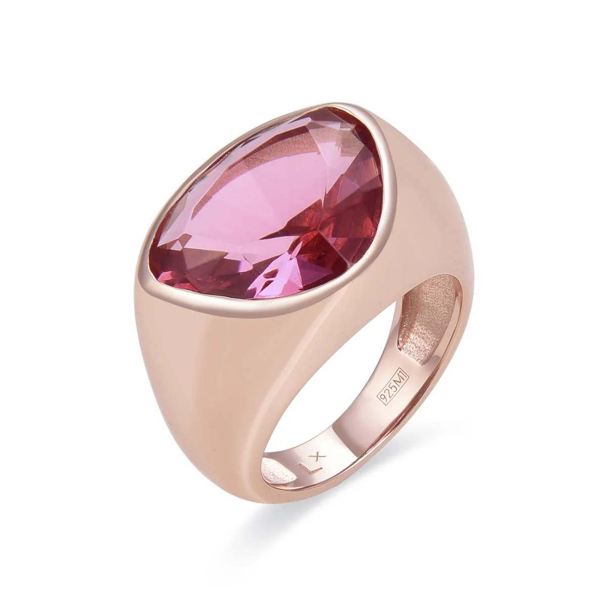 Anillo Beneglaze Plata De Ley 925 - Beneglaze ROJO