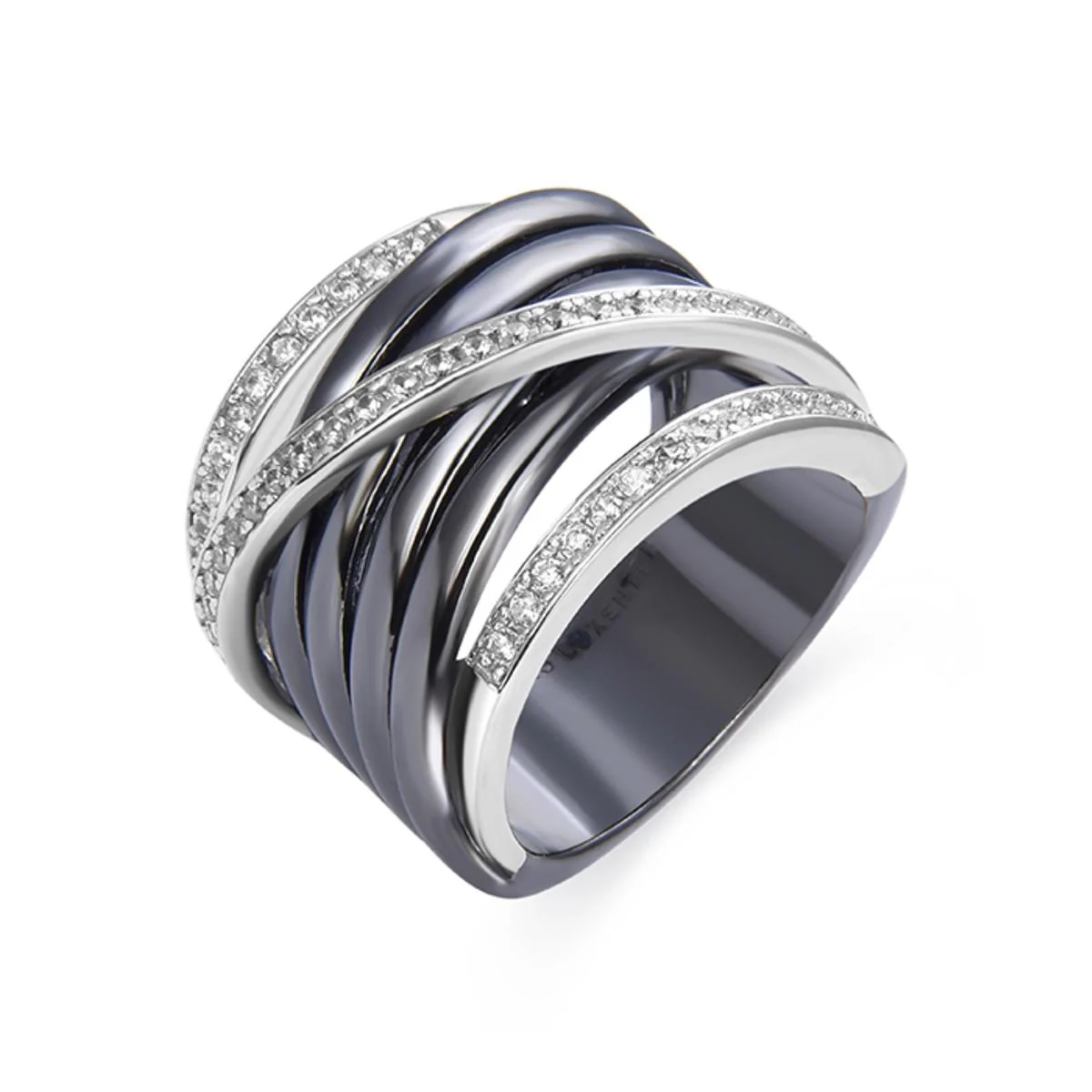 Anillo Berdrak Plata De Ley 925 - Berdrak NEGRO