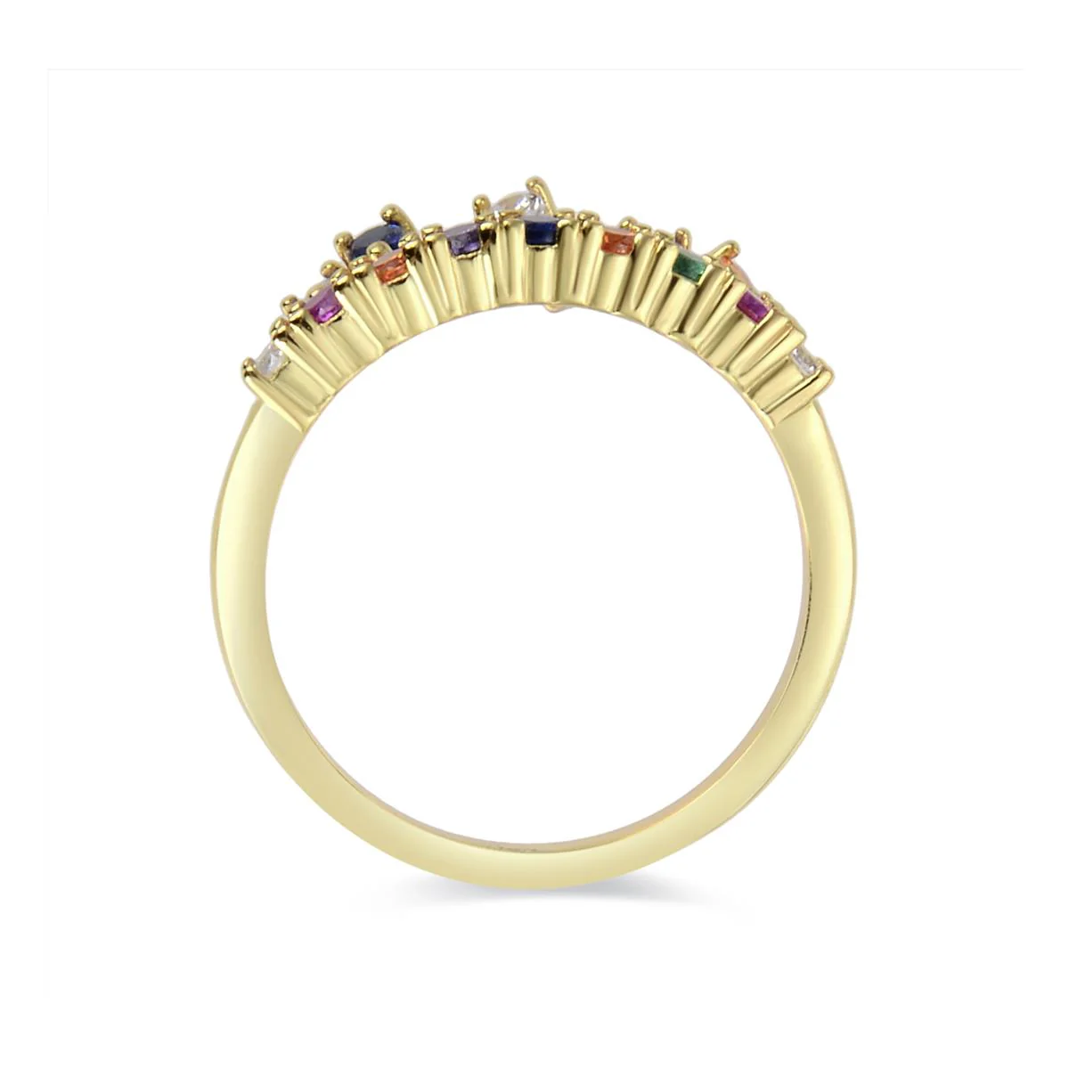 Anillo Beryla Plata De Ley 925 - Beryla MULTICOLOR - Image 4