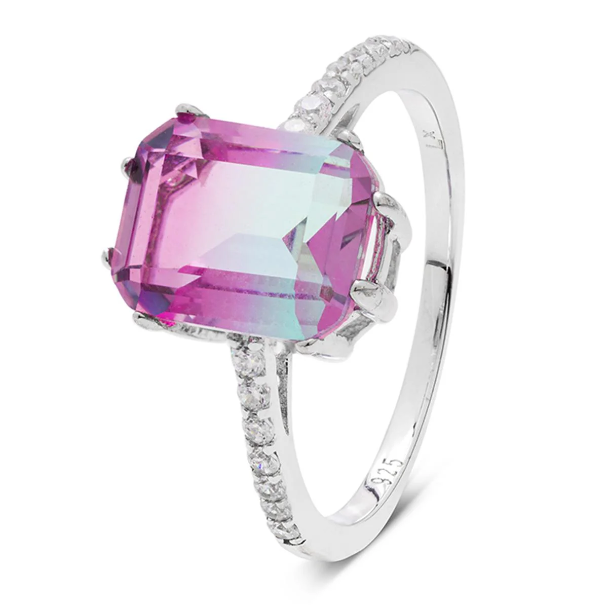 Anillo Brandred plata y Multicolor CH - Brandred MULTICOLOR