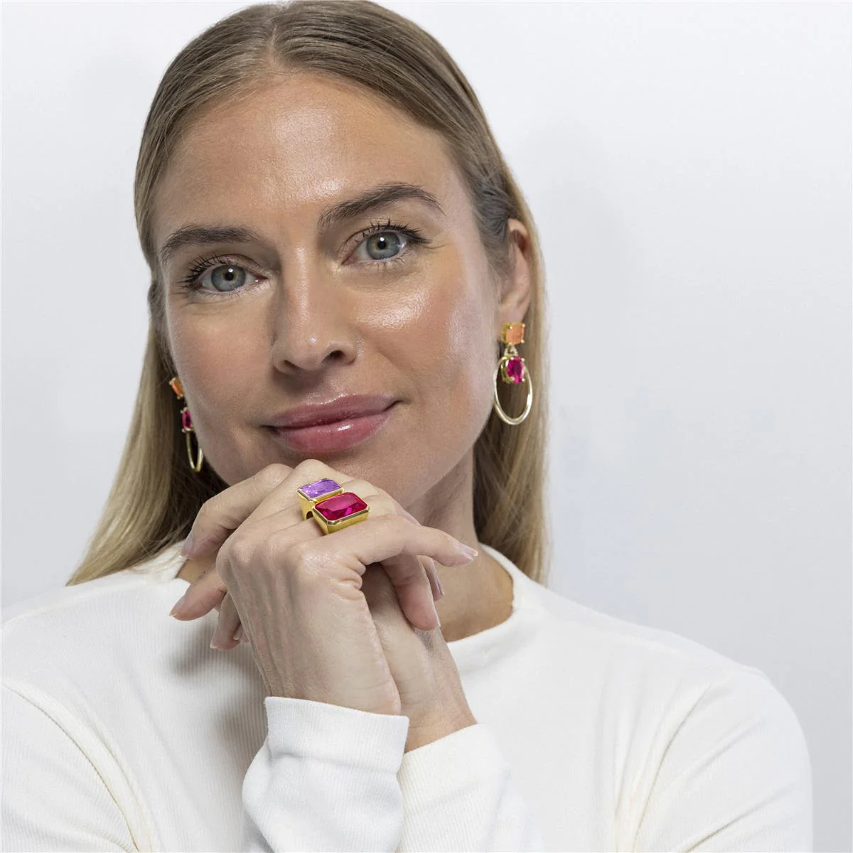 Anillo Cathame Plata de Ley 925 - Cathame ROSA - Image 2