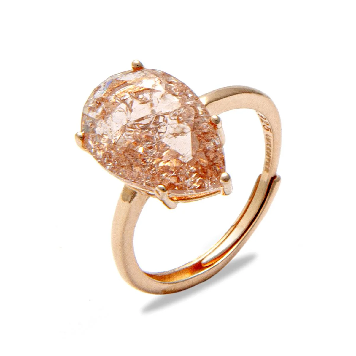 Anillo Ceoljo Plata De Ley 925 - Ceoljo NARANJA