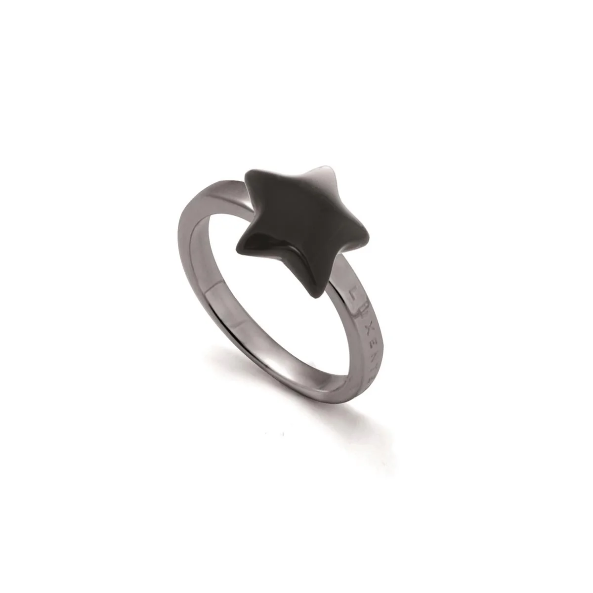 Anillo Chispa Plata De Ley 925 - Chispa NEGRO