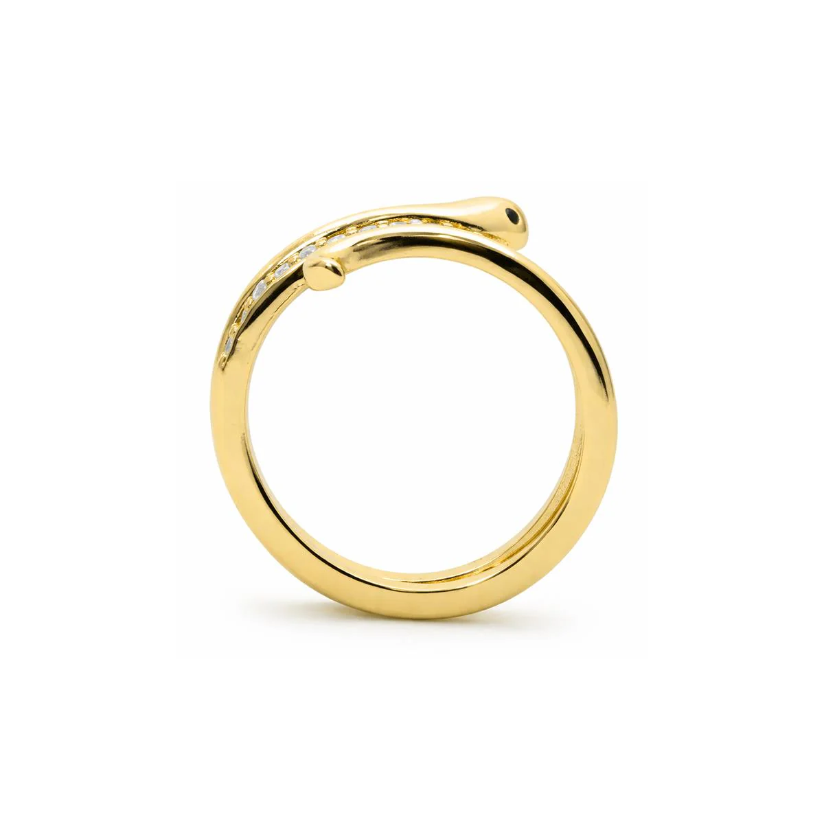 Anillo de Circonita Brillante acabado en oro amarillo de 18k - Sasso - Image 7