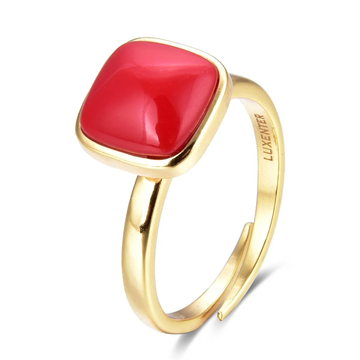 Anillo Crofo Plata De Ley 925 - Crofo ROJO