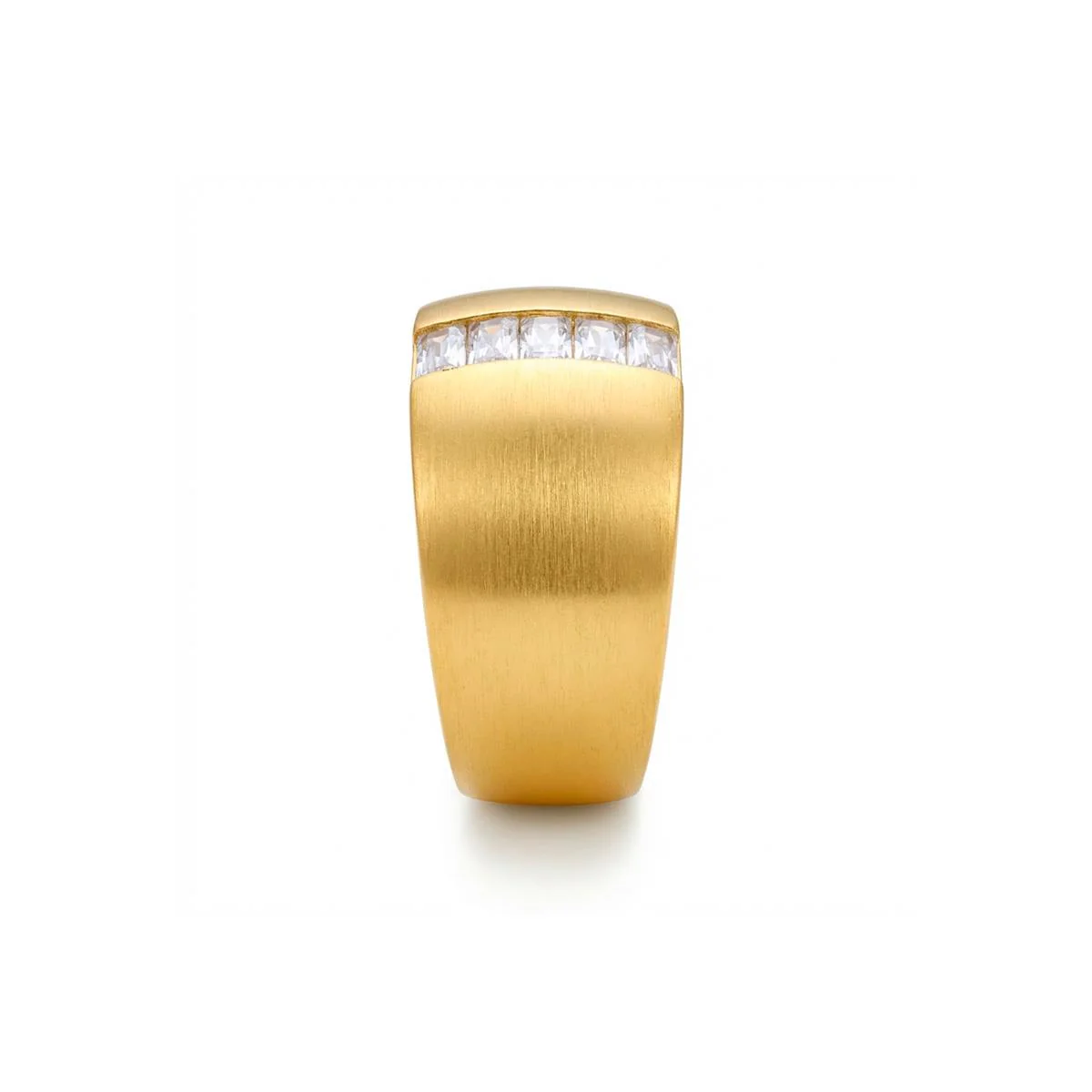 Anillo de Circonita Brillante acabado en oro amarillo de 18k - Hiddon - Image 3