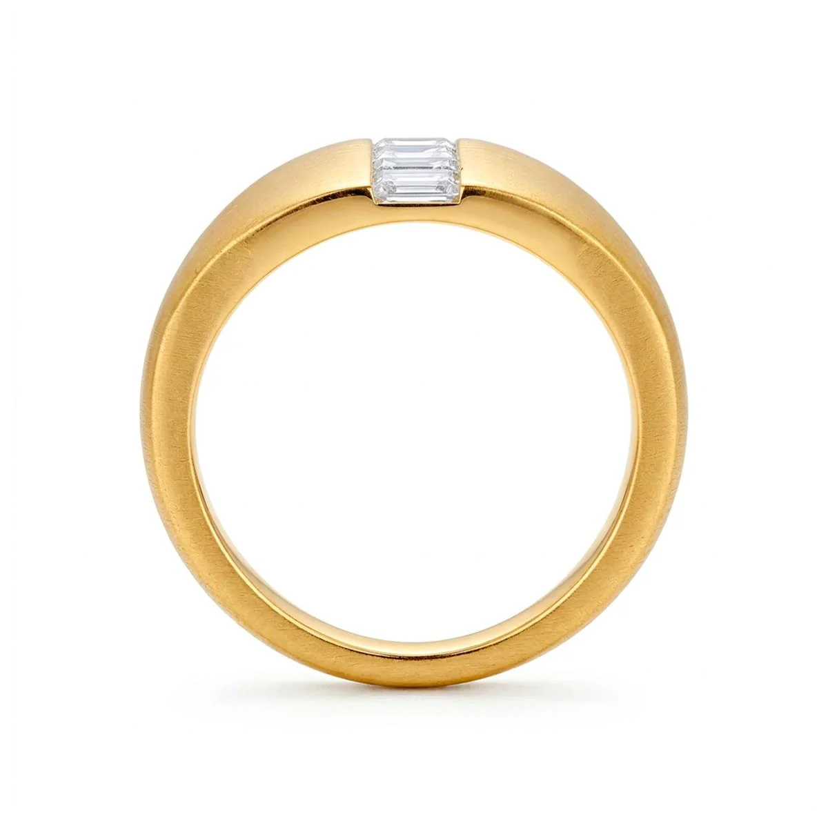 Anillo de Circonita Brillante acabado en oro amarillo de 18k - Hiddon - Image 7