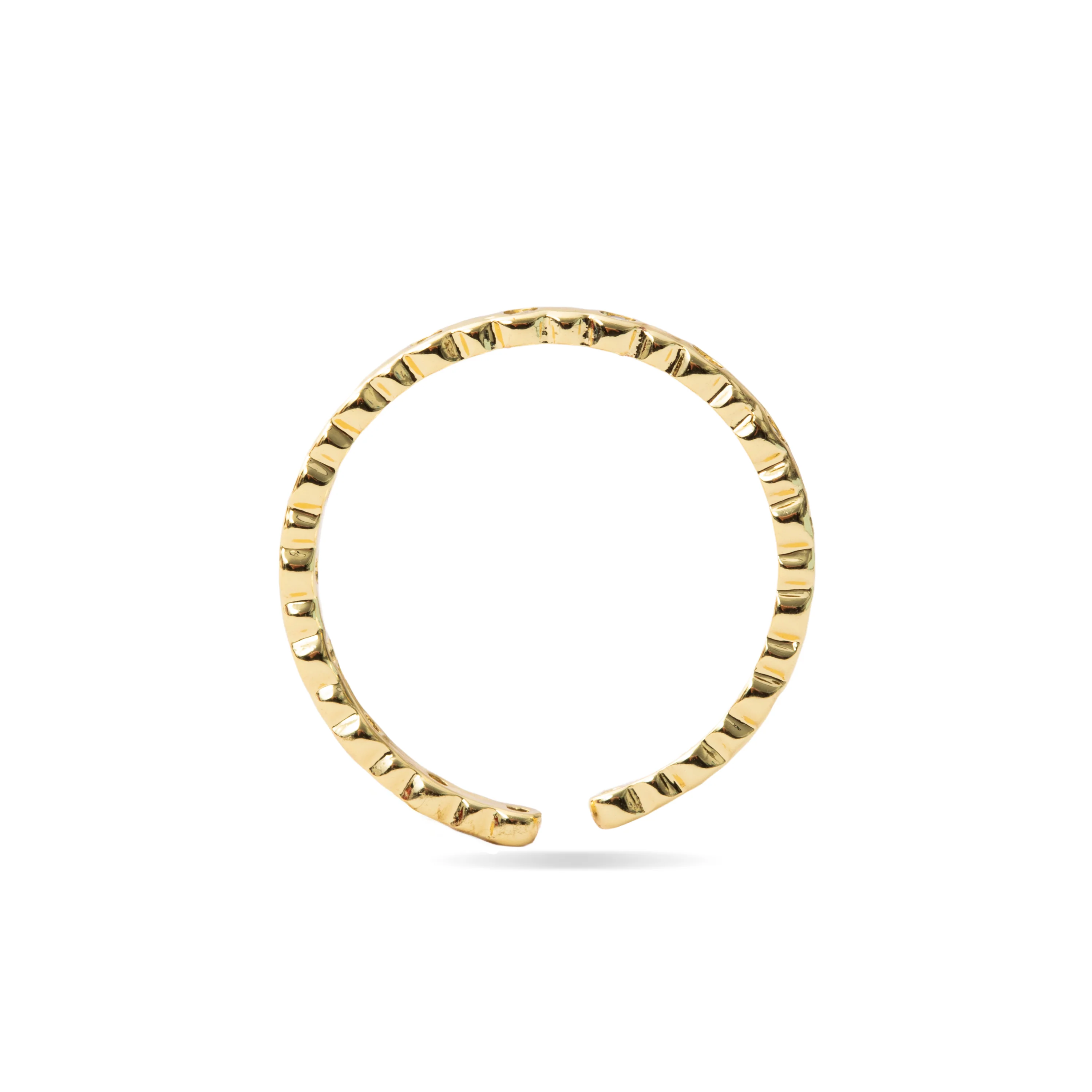 Anillo de Perla Blanca acabado en oro amarillo de 18k - Navi - Image 7