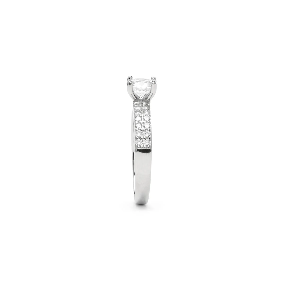 Anillo de Plata de Ley 925 y Circonita Brillante - Anwi - Image 4