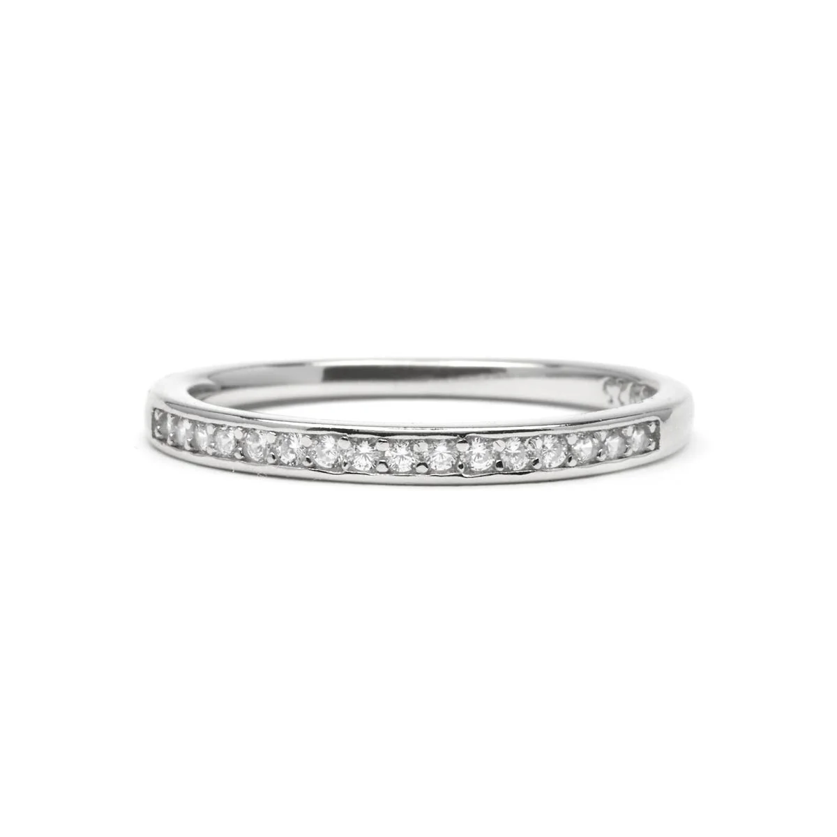 Anillo de Plata de Ley 925 y Circonita Brillante - Haudre