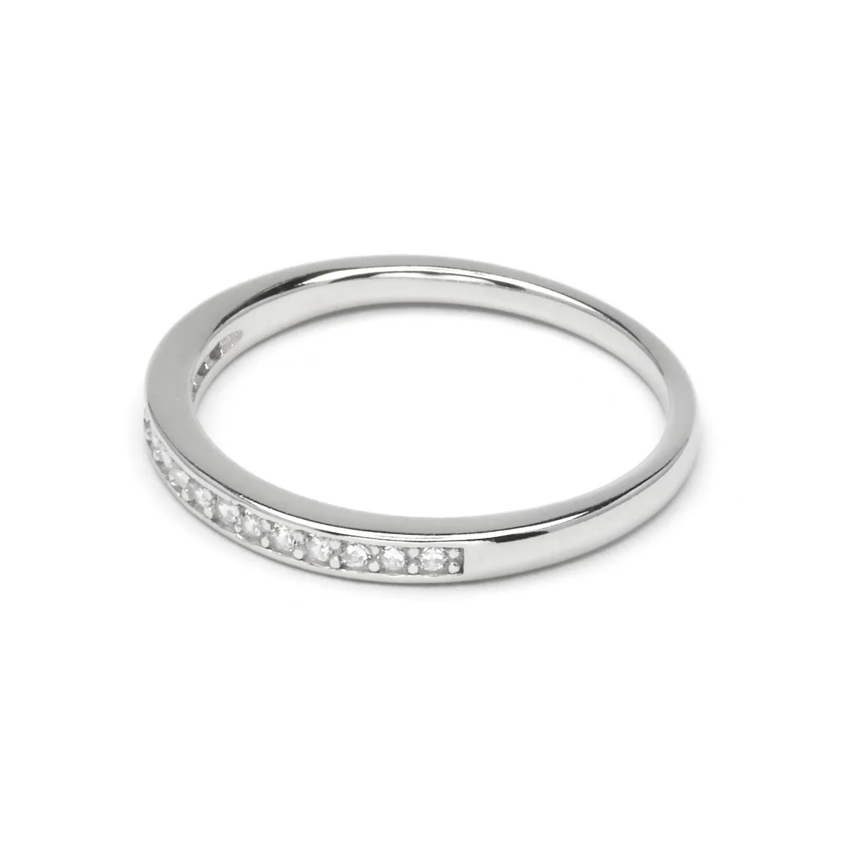 Anillo de Plata de Ley 925 y Circonita Brillante - Haudre - Image 5