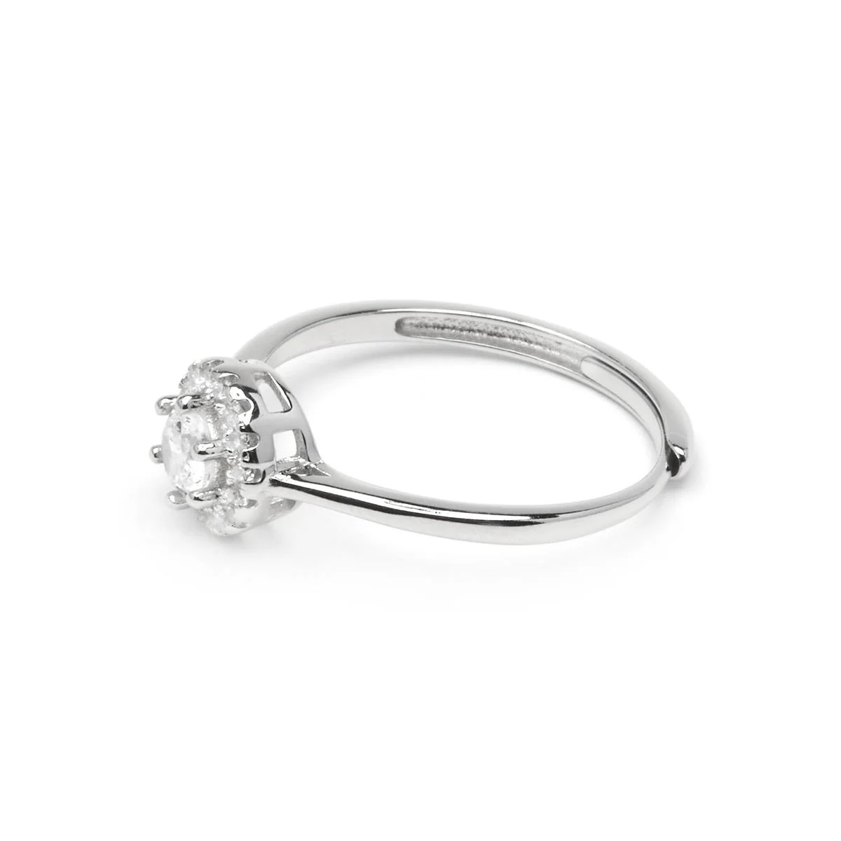 Anillo de Plata de Ley 925 y Circonita Brillante - Jaka - Image 5