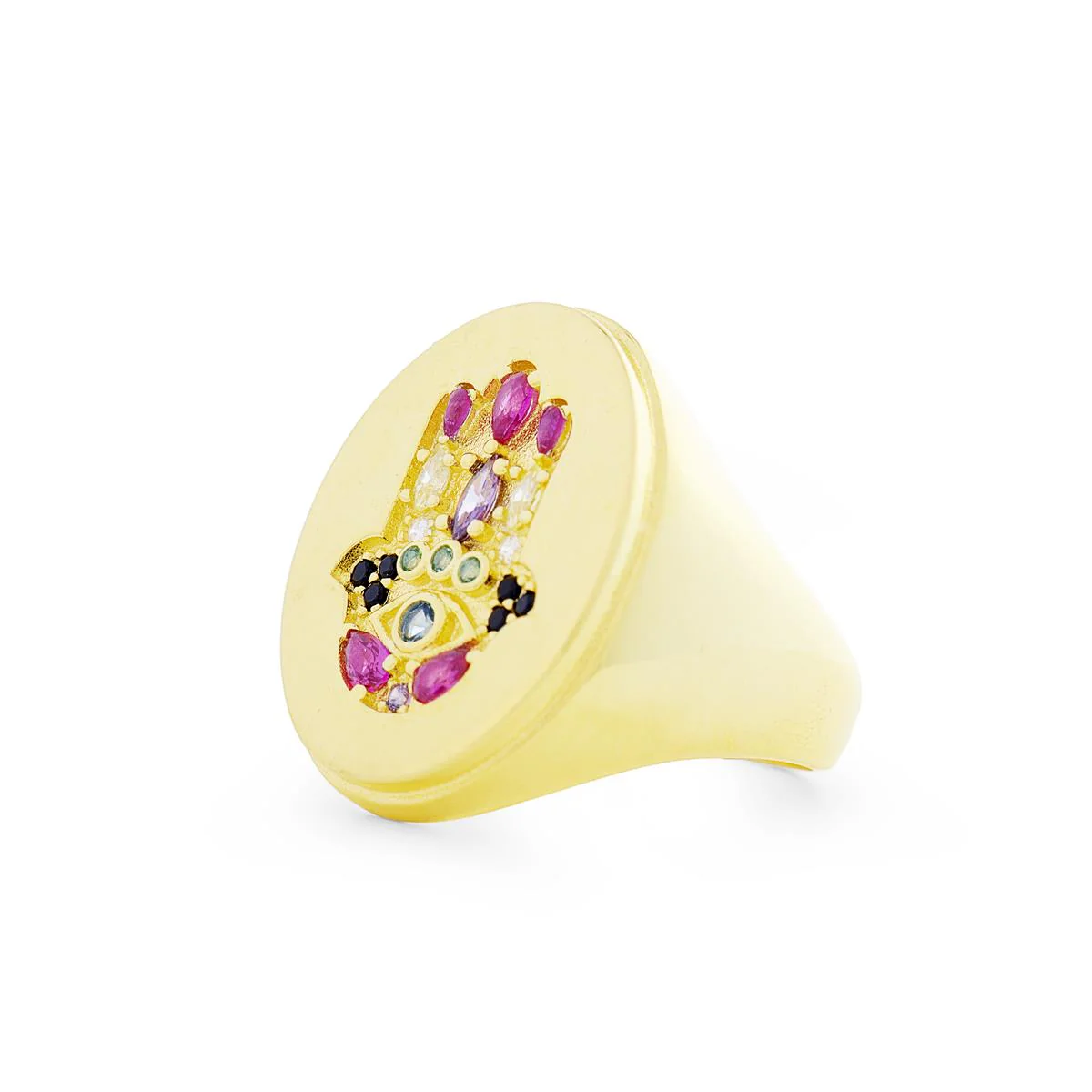 Anillo Dirana Plata De Ley 925 - Dirana MULTICOLOR