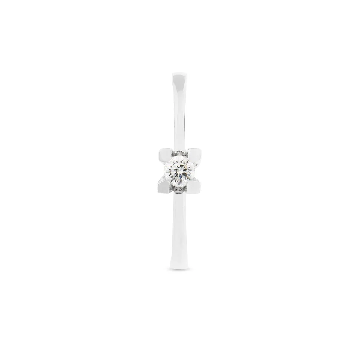 Anillo Luxenter Oro De Ley De 18 Quilates - Dret BLANCO - Image 2