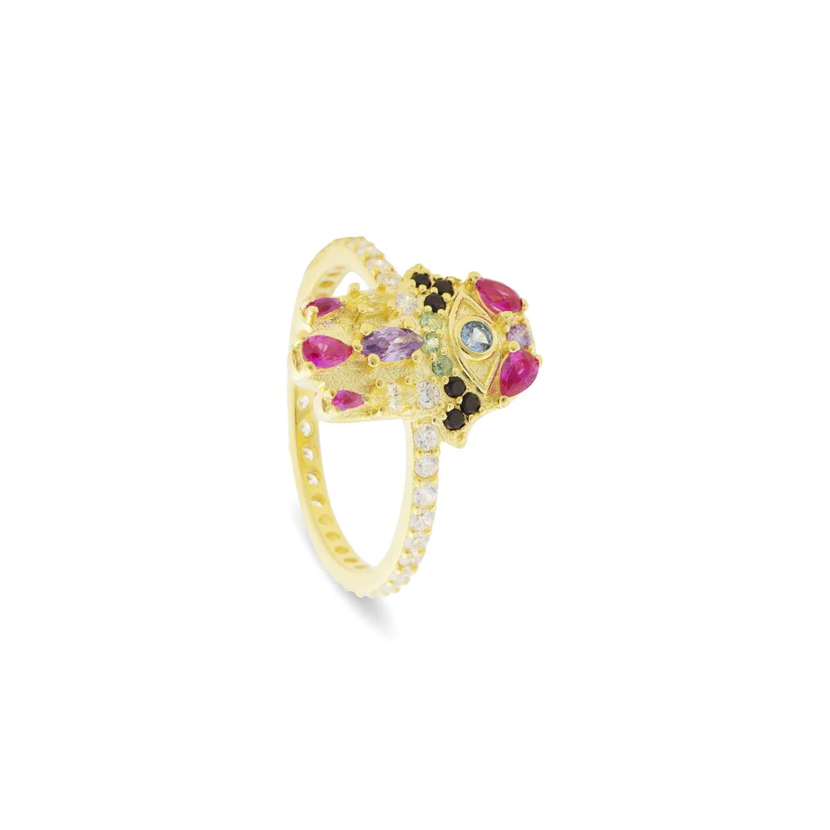 Anillo Drexil Plata De Ley 925 - Drexil MULTICOLOR
