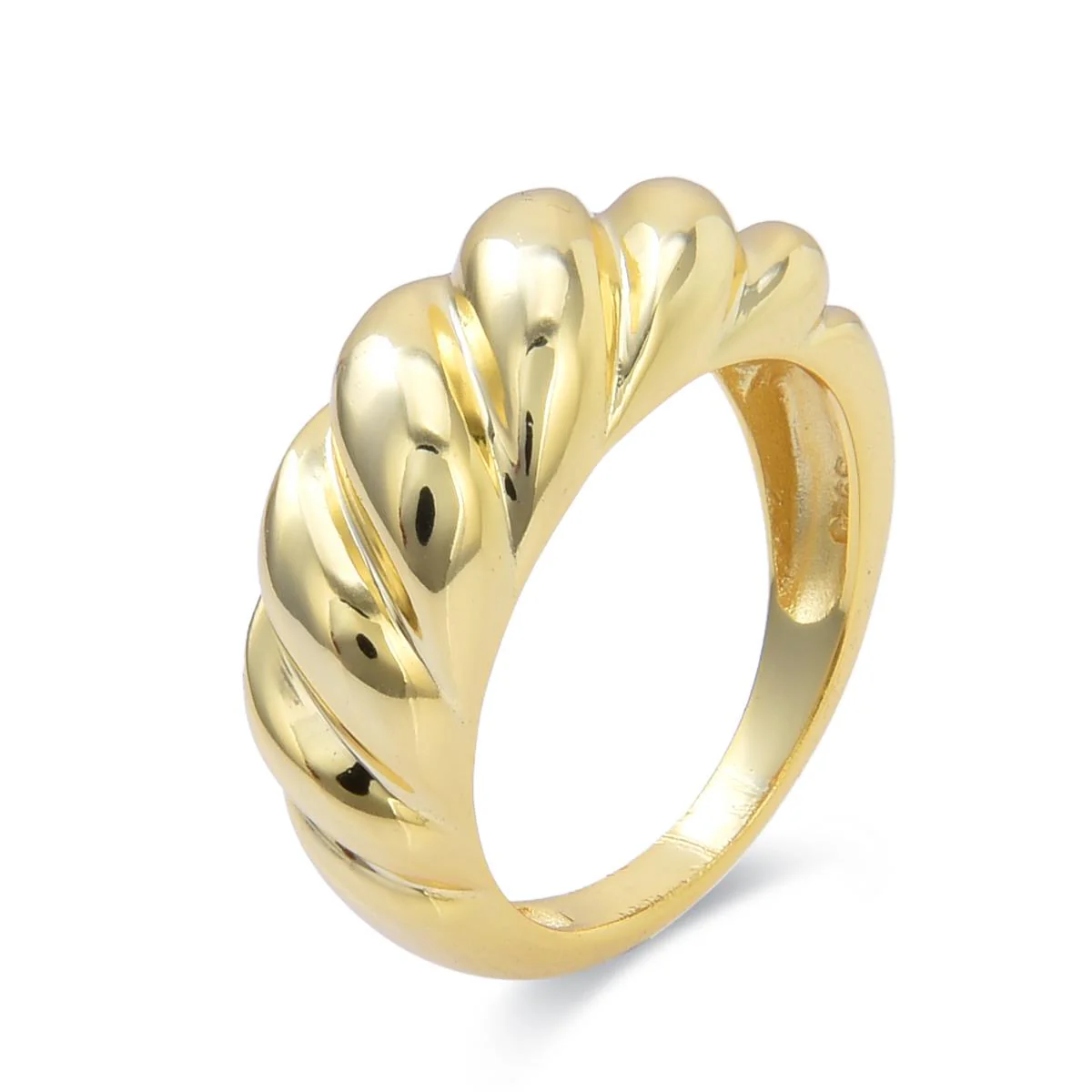 Anillo Dunnia Plata De Ley 925 - Dunnia AMARILLO
