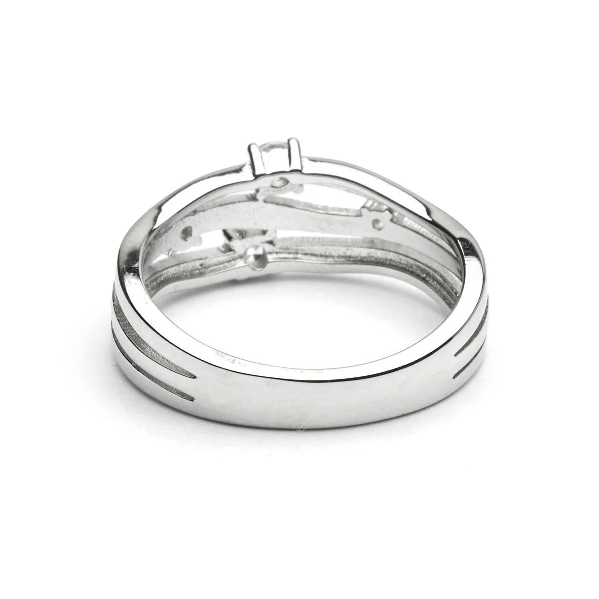Anillo Duvid Plata de Ley 925 - Duvid BLANCO - Image 3
