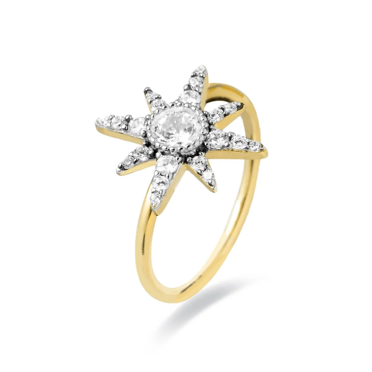 Anillo Emku Plata De Ley 925 - Emku BLANCO