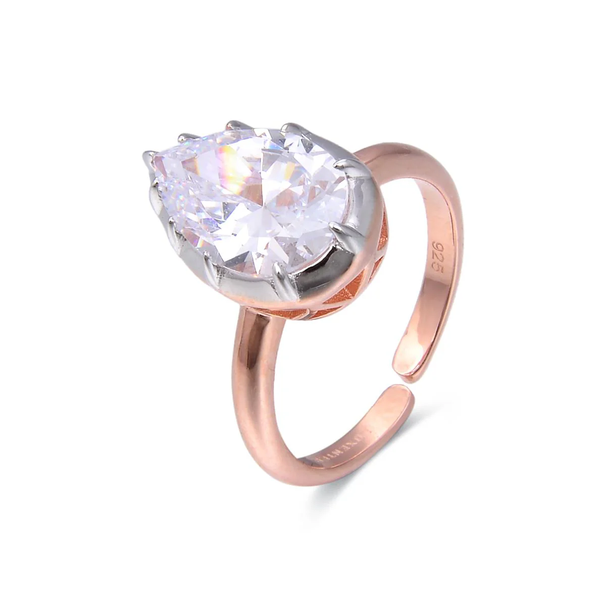 Anillo Estala Plata De Ley 925 - Estala BLANCO