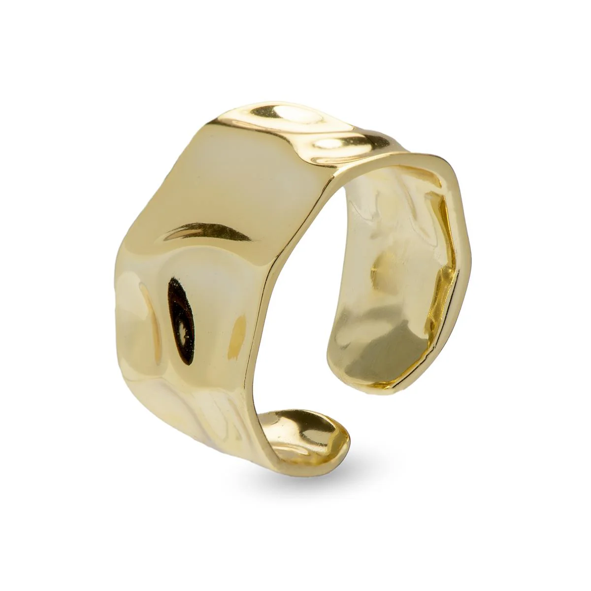 Anillo Etzin Plata De Ley 925 - Etzin AMARILLO