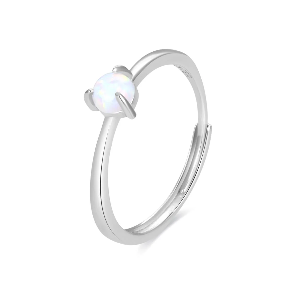 Anillo Euzum Plata De Ley 925 - Euzum BLANCO