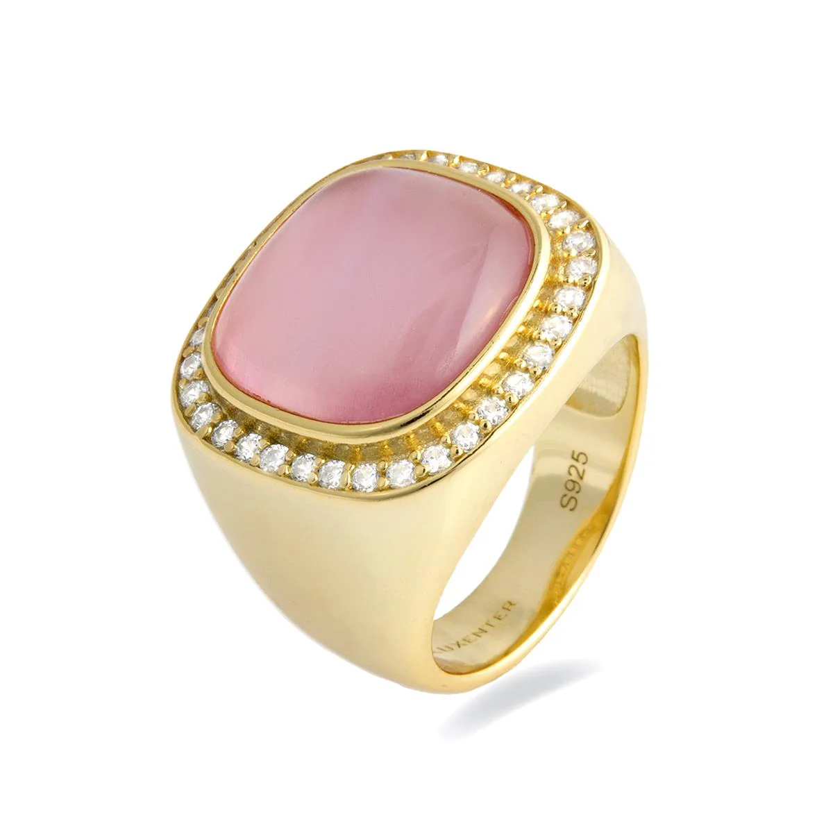 Anillo Exiuh Plata de Ley 925 - Exiuh ROSA