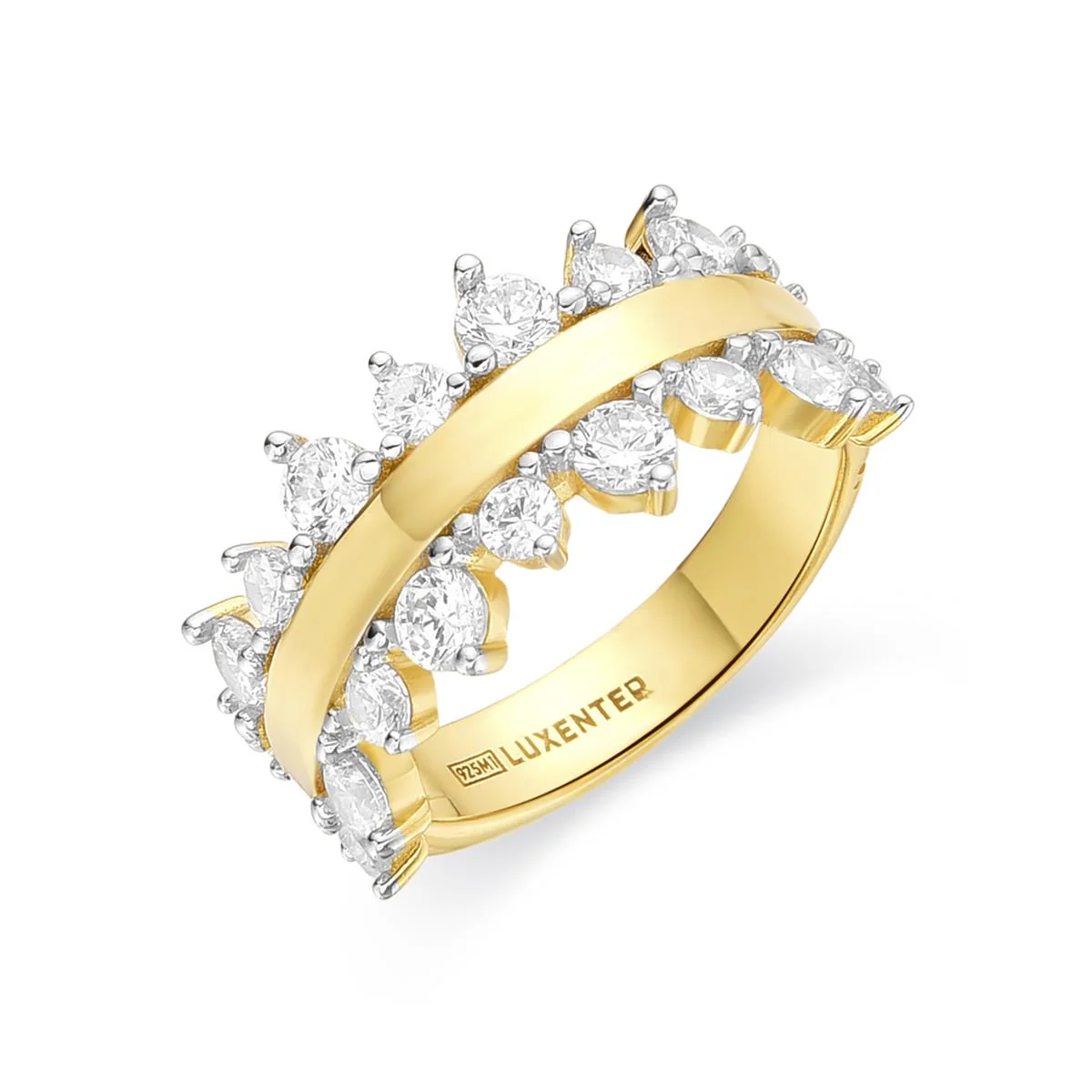 Anillo Faw Plata De Ley 925 - Faw BLANCO