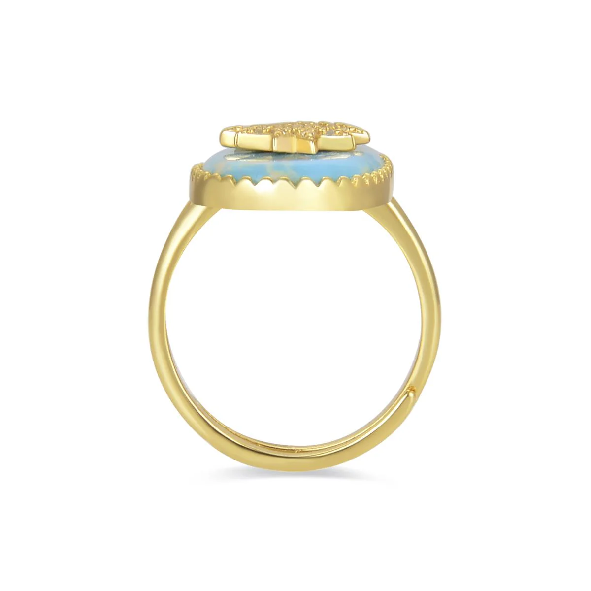 Anillo Fersa Plata De Ley 925 - Fersa AZUL - Image 4